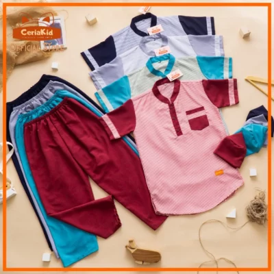 Ceriakid Kurta Anak Set Peci Seon Cover